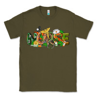 Army Green St. Patrick's Day Nurse Classic Tee - CowGirlArtShop