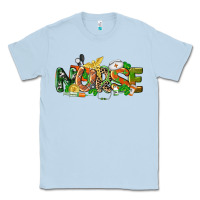 Dusty Blue St. Patrick's Day Nurse Classic Tee - CowGirlArtShop