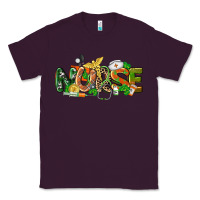 Plum St. Patrick's Day Nurse Classic Tee - CowGirlArtShop