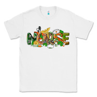 White St. Patrick's Day Nurse Classic Tee - CowGirlArtShop