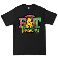 Black mardi gras fat tuesday Premium Tee - OliviaCreatesArt