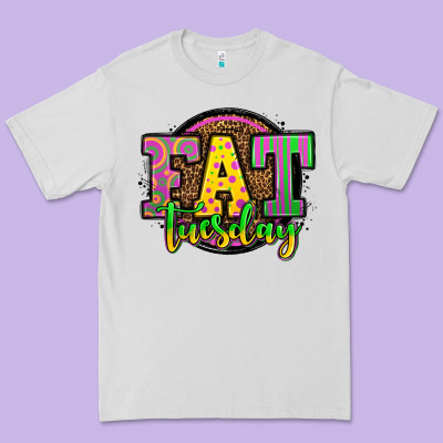 Mardi Gras Fat Tuesday Premium Tee Designed By Oliviacreatesart