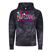 Cloud Black 100 Nursing Students Teams Vintage Hoodie - CowhideDigitalArt