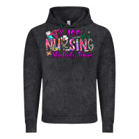 Vintage Black 100 Nursing Students Teams Vintage Hoodie - CowhideDigitalArt
