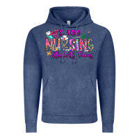 Vintage Denim 100 Nursing Students Teams Vintage Hoodie - CowhideDigitalArt