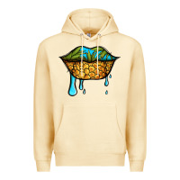 Pina Colada summer vibes pineapple lips Premium Hoodie - Jasminsmagicworld