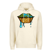 Sandshell summer vibes pineapple lips Premium Hoodie - Jasminsmagicworld