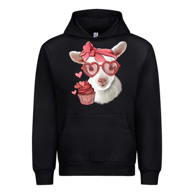 Cute Baby Lamb Valentines Day Urban Hoodie by Jasminsmagicworld | Teevron