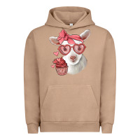 Pigment Burro cute baby lamb valentines day Urban Hoodie - Jasminsmagicworld