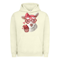 Pigment Pistachio cute baby lamb valentines day Urban Hoodie - Jasminsmagicworld