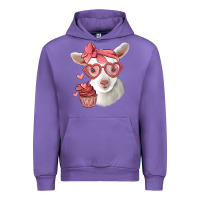 Tulip cute baby lamb valentines day Urban Hoodie - Jasminsmagicworld