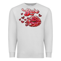 Dove Grey babe with kiss Premium Sweatshirt - RanaPortraitStore
