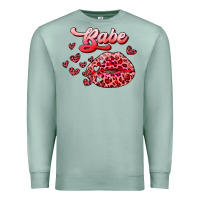 Seafoam babe with kiss Premium Sweatshirt - RanaPortraitStore