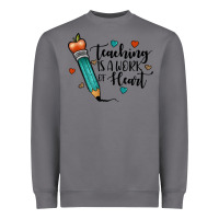 Storm teaching i̇s a work of heart Heavyweight Sweatshirt - JahusDesignShop