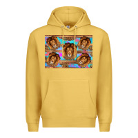 Antique Gold lion Premium Hoodie - Artiststas