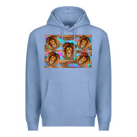 Colony Blue lion Premium Hoodie - Artiststas