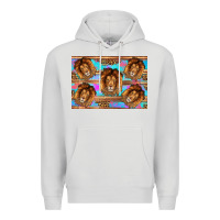 Dove Grey lion Premium Hoodie - Artiststas