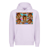 Lilac lion Premium Hoodie - Artiststas