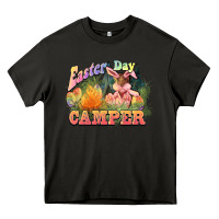 Asphalt Easter Day Camper Heavy Core Tee - HowdyJamesFarm