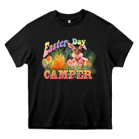 Black Easter Day Camper Heavy Core Tee - HowdyJamesFarm