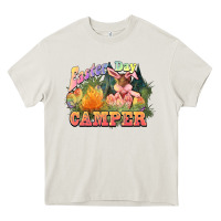 Cream Easter Day Camper Heavy Core Tee - HowdyJamesFarm