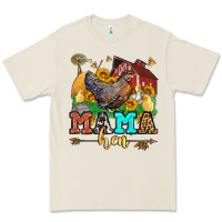 Mama Hen Western Olivia Premium Tee | Teevron