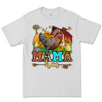 Dove Grey mama hen western olivia Premium Tee - OliviaCreatesArt