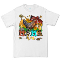 White mama hen western olivia Premium Tee - OliviaCreatesArt