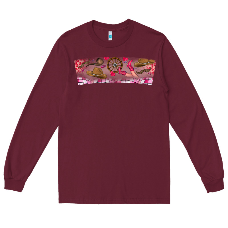Howdy Valentine Long Sleeve Tee by CowhideDigitalArt | Teevron