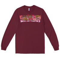 Burgundy Howdy Valentine Long Sleeve Tee - CowhideDigitalArt