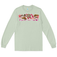 Matcha Howdy Valentine Long Sleeve Tee - CowhideDigitalArt