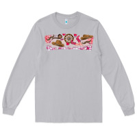 Moon Dust Howdy Valentine Long Sleeve Tee - CowhideDigitalArt