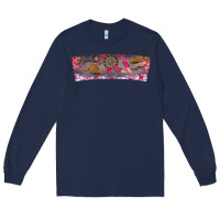 Navy Howdy Valentine Long Sleeve Tee - CowhideDigitalArt