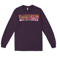 Plum Howdy Valentine Long Sleeve Tee - CowhideDigitalArt