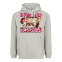 Moon Dust hugs and kisses charolais bull Heavyweight Hoodie - RanaPortraitStore