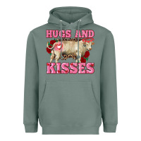 Sage hugs and kisses charolais bull Heavyweight Hoodie - RanaPortraitStore