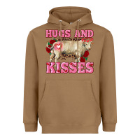 Toasted Coconut hugs and kisses charolais bull Heavyweight Hoodie - RanaPortraitStore