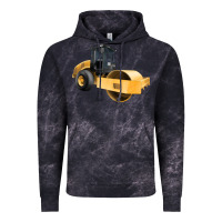 Cloud Black Compactor Illustrations Vintage Hoodie - LillyAllenDesigns