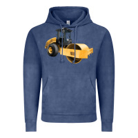 Vintage Denim Compactor Illustrations Vintage Hoodie - LillyAllenDesigns