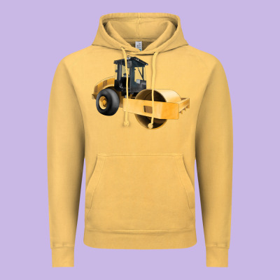 Compactor Illustrations Vintage Hoodie Designed By Lillyallendesigns