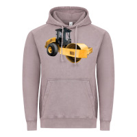 Vintage Zinc Compactor Illustrations Vintage Hoodie - LillyAllenDesigns