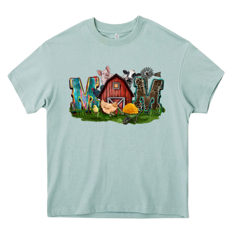 Barn Mom Mother's Day Heavy Core Tee by CowGirlArtShop | Teevron