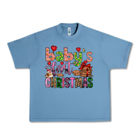 Pebble Blue baby's first christmas Urban Heavy Tee - FaDigitalArtStudio