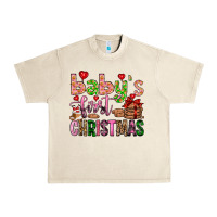 Sandshell baby's first christmas Urban Heavy Tee - FaDigitalArtStudio