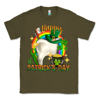 Army Green Happy Dentist St. Patrick's Day Classic Tee - HowdyJamesFarm