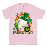 Bubblegum Pink Happy Dentist St. Patrick's Day Classic Tee - HowdyJamesFarm