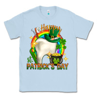 Dusty Blue Happy Dentist St. Patrick's Day Classic Tee - HowdyJamesFarm