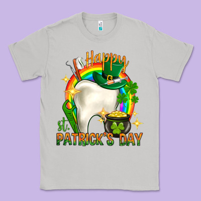 Happy Dentist St. Patrick's Day Classic Tee Designed By Howdyjamesfarm