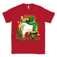 Red Happy Dentist St. Patrick's Day Classic Tee - HowdyJamesFarm