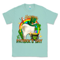 Seafoam Happy Dentist St. Patrick's Day Classic Tee - HowdyJamesFarm